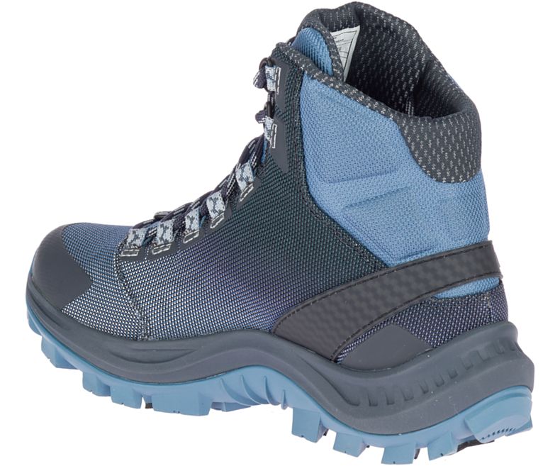 Merrell Thermo Cross 2 Mid Vanntette Fjellsko Dame Blå | 41540W-1HB