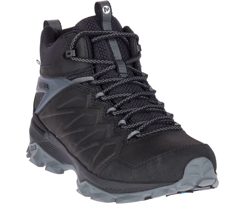 Merrell Thermo Freeze Mid Vanntette Fjellsko Herre Svarte Svarte | 35073M-2HB