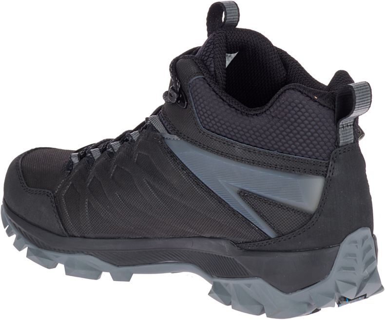 Merrell Thermo Freeze Mid Vanntette Fjellsko Herre Svarte Svarte | 35073M-2HB