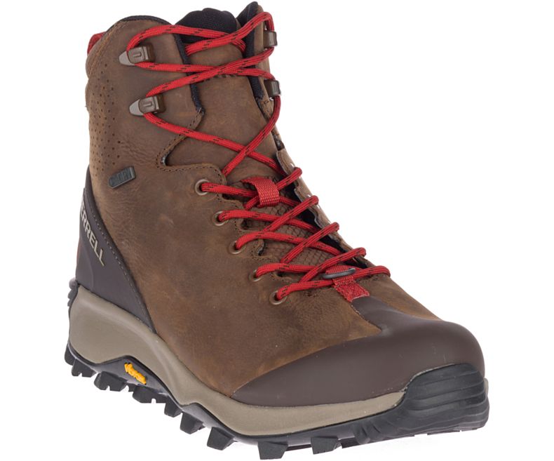 Merrell Thermo Glacier Mid Vanntette Fjellsko Herre Brune | 41556M-2HB