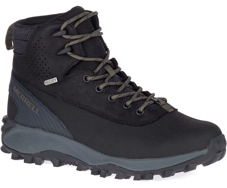 Merrell Thermo Kiruna Mid Shell Vanntette Fjellsko Herre Svarte | 41495M-2HB