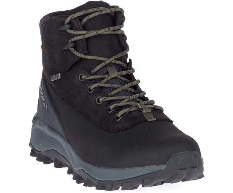 Merrell Thermo Kiruna Mid Shell Vanntette Gåsko Herre Svarte | 41495M-2WA