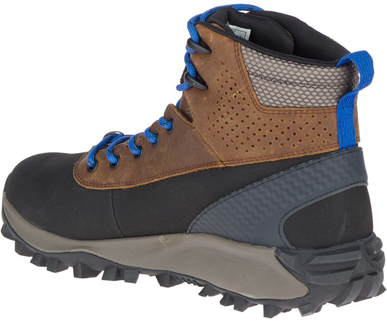 Merrell Thermo Kiruna Mid Shell Vanntette Vanntette Sko Herre Brune | 41495M-2WD