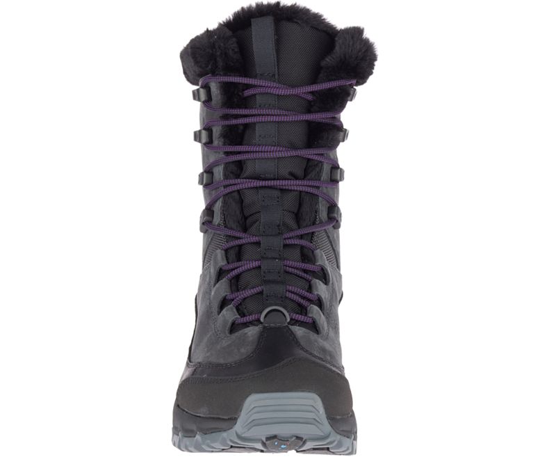 Merrell Thermo Rhea Mid Vanntette Fjellsko Dame Mørke Grå | 41497W-1HD