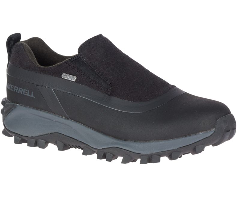 Merrell Thermo Snowdrift Moc Shell Vanntette Vanntette Sko Dame Svarte | 41354W-1WA