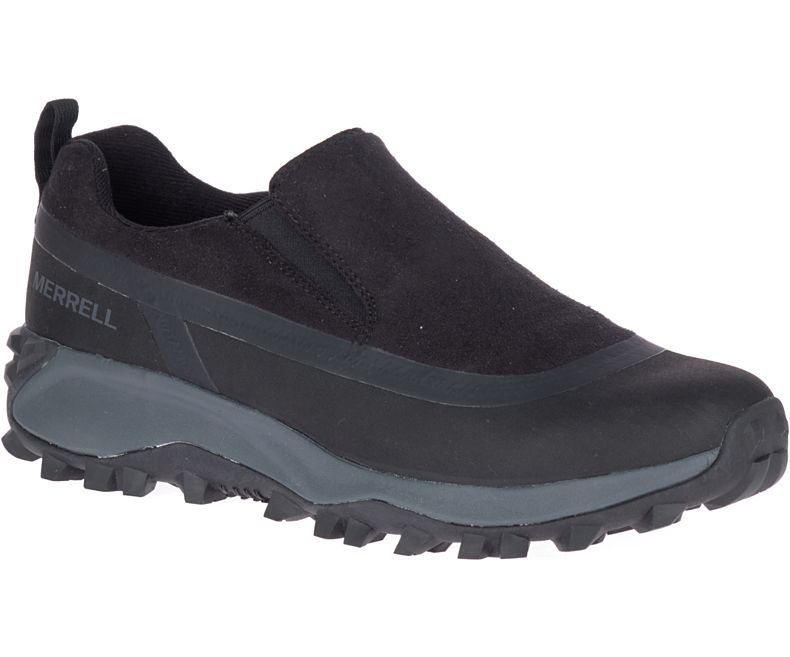 Merrell Thermo Snowdrift Moc Shell Vanntette Gåsko Herre Svarte | 41379M-2WA