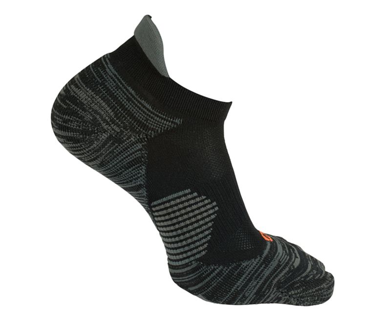 Merrell Ultra Light Jogge Tab Sock Sokker Dame Svarte | 30402W-1SB