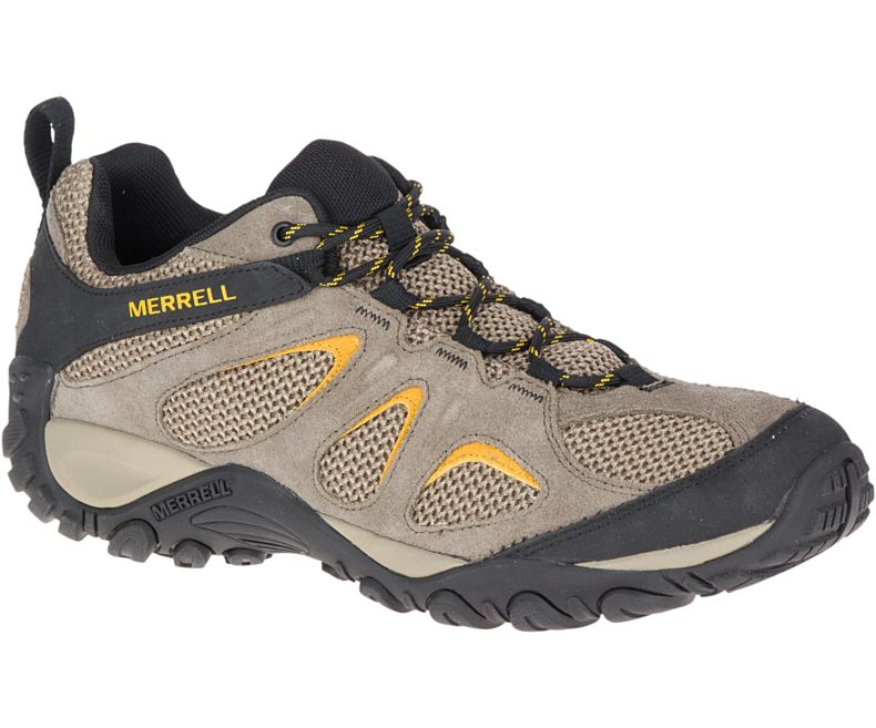 Merrell Yokota 2 Brede Bredde Fjellsko Herre Beige Svarte | 38706M-2HB