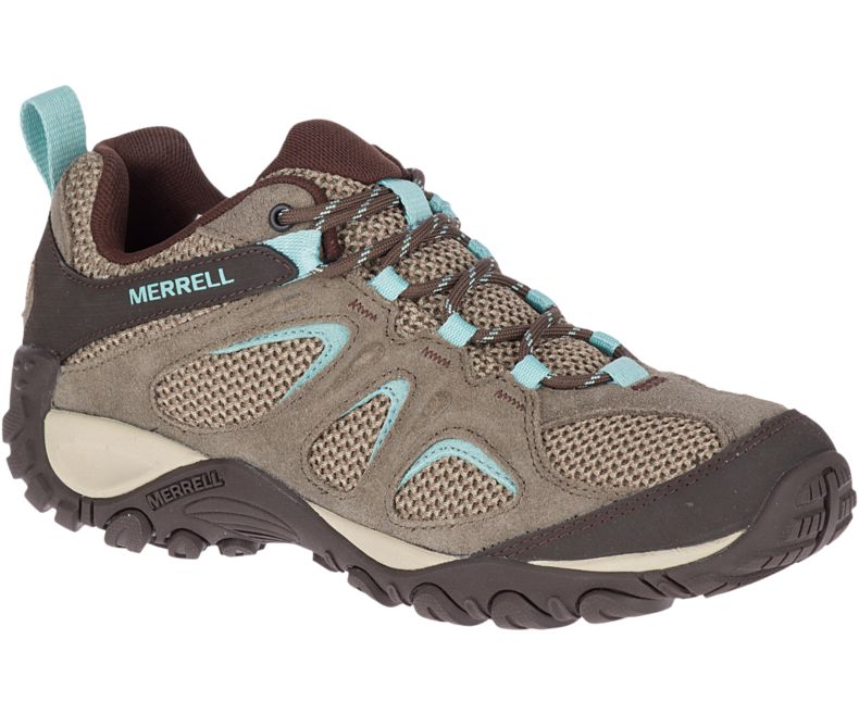 Merrell Yokota 2 Fjellsko Dame Brune Lyse Blå | 35833W-1HB