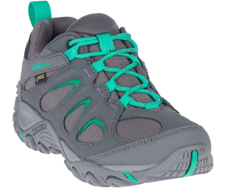 Merrell Yokota 2 Sports GORE-TEX® Fjellsko Dame Grå Turkis | 36355W-1HG