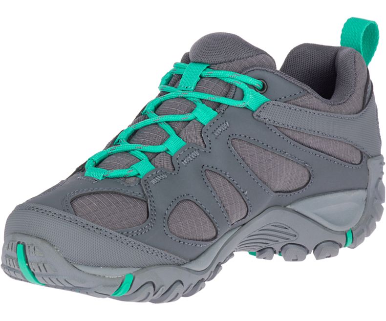 Merrell Yokota 2 Sports GORE-TEX® Fjellsko Dame Grå Turkis | 36355W-1HG