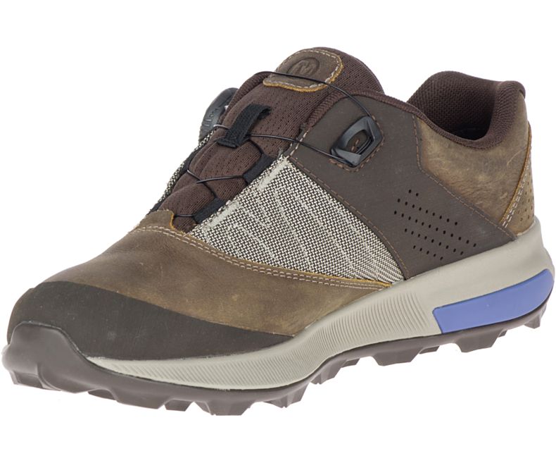 Merrell Zion Boa GORE -TEX® Fjellsko Dame Brune | 41231W-1HB