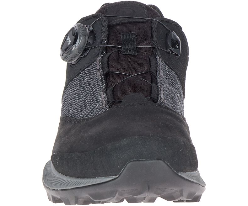 Merrell Zion Boa GORE -TEX® Fjellsko Herre Svarte | 41230M-2HB