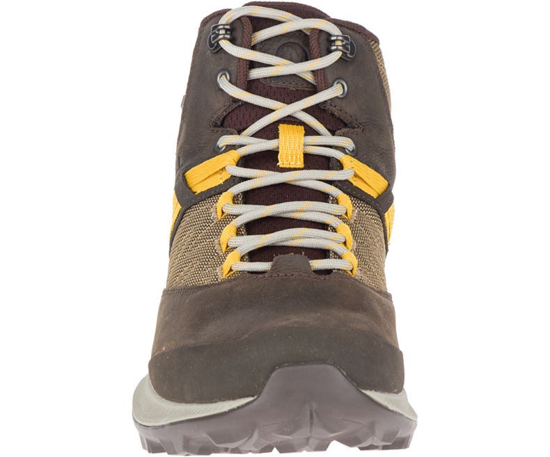 Merrell Zion Mid Vanntette Fjellsko Herre Brune | 40759M-2HC