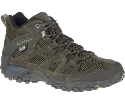 Merrell Alverstone Mid Vanntette Fjellsko Herre Olivengrønne | 35661M-2HO