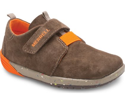 Merrell Bare Steps® Sneaker Fritidssko Barn Brune | 34559B-1CB