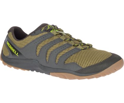 Merrell Cross Glove Barefoot Sko Herre Olivengrønne | 41503M-2BO