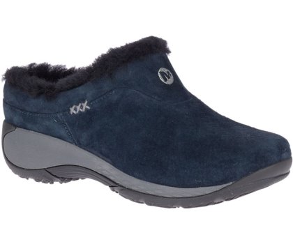 Merrell Encore Q2 Ice Slip On Sko Dame Marineblå | 29576W-1SN