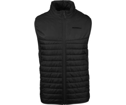 Merrell Entrada Insulated Vest Vester Herre Svarte Olivengrønne | 37556M-2VB