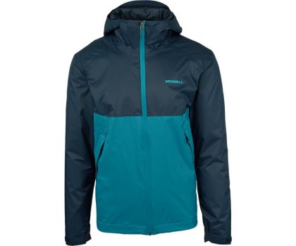 Merrell Fallon 4.0 Insulated Jacket Tunge Jakker Herre Marineblå | 32869M-2HN