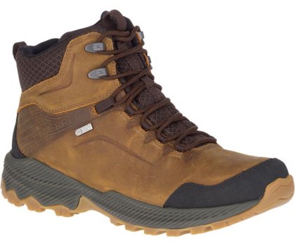 Merrell Forestbound Mid Vanntette Vanntette Sko Herre Brune | 34940M-2WB