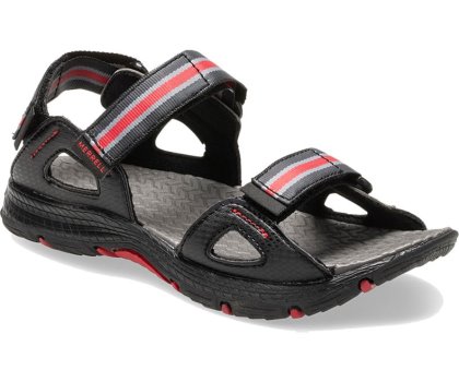 Merrell Hydro Blaze Sandal Sandaler Barn Svarte Grå | 38787B-2SB