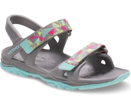 Merrell Hydro Drift Sandal Sandaler Barn Grå Multicolor | 28319K-1SG