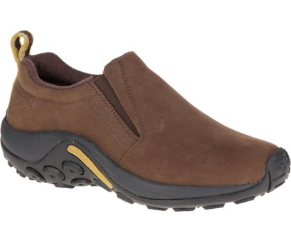 Merrell Jungle Moc Nubuck Tresko Dame Brune | 33507W-1CB