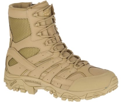 Merrell Moab 2 8" Tactical Boot Arbeidsstøvler Herre Khaki | 34543M-2WK