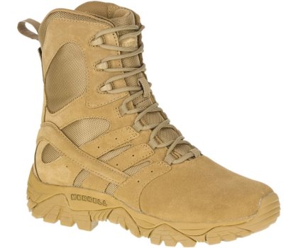 Merrell Moab 2 8" Tactical Defense Boot Arbeidsstøvler Dame Khaki | 32603W-1WK