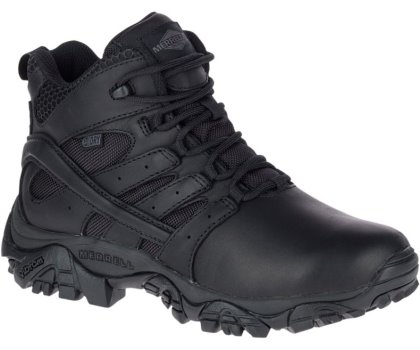 Merrell Moab 2 Mid Tactical Response Vanntette Boot Arbeidsstøvler Dame Svarte | 31171W-1WB