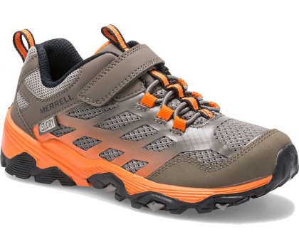 Merrell Moab FST Low A/C Vanntette Sneaker Støvler Barn Brune Oransje | 33215K-2SB