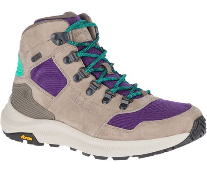 Merrell Ontario 85 Mid Vanntette Fjellsko Dame Lilla | 39218W-1HP