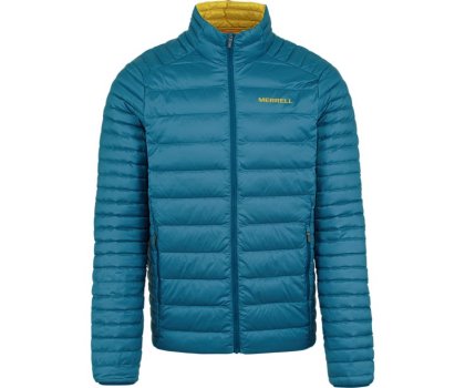 Merrell Ridgevent Thermo Jacket Tunge Jakker Herre Blå | 41187M-2HA