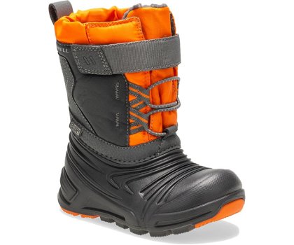 Merrell Snow Quest Lite 2.0 Jr. Boot Vinterstøvler Barn Grå Oransje | 40921B-1SG