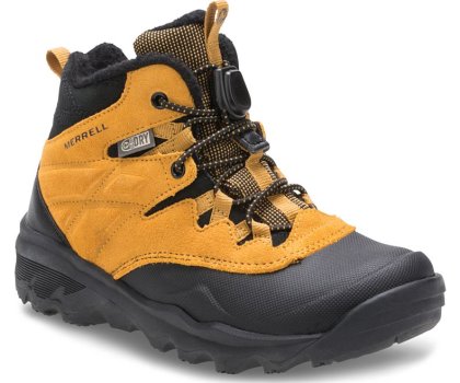 Merrell Thermoshiver Boot Støvler Barn Gul Svarte | 35018K-2HY