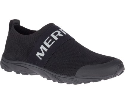 Merrell Tirana Laceless Fritidssko Herre Svarte | 36267M-2CB