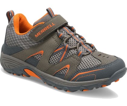 Merrell Trail Chaser Fjellstøvler Barn Mørke Olivengrønne Oransje | 30998K-2HD