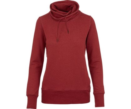 Merrell Trailhead French Terry Pullover Skjorter Med Lange Armer Dame Rød | 41282W-1LR