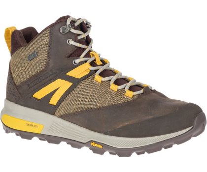 Merrell Zion Mid Vanntette Fjellsko Herre Brune | 40759M-2HC