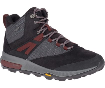 Merrell Zion Mid Vanntette Gåsko Herre Svarte | 40759M-2WB